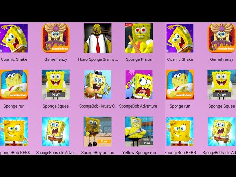 Squarepants Barry's Prison,Spongeboy Prison,SpongeBob - The Cosmic Shake,SpongeBob SquarePants......