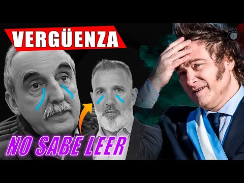 MILEI DESTROZÓ C5N 🔥 DUGAN NO SABE LEER Y QUEDÓ COMO UN BURRO 🔥
