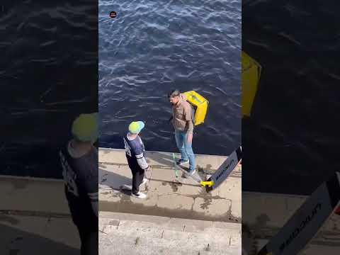 This Guy Delivers in The Sea 😧 | Razz Facts | #shortsvideo