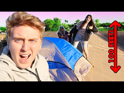 LAST TO LEAVE THE ROOFTOP WINS $10,000 CHALLENGE!