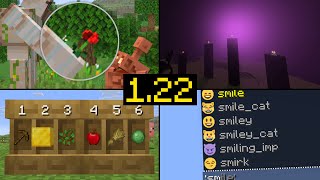MINECRAFT 1.22 - MAIS NOVIDADES CHEGOU NA ATUALIZAÇÃO!