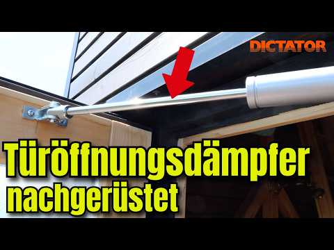 Türöffnungsdämpfer von DICTATOR montieren I MrHandwerk