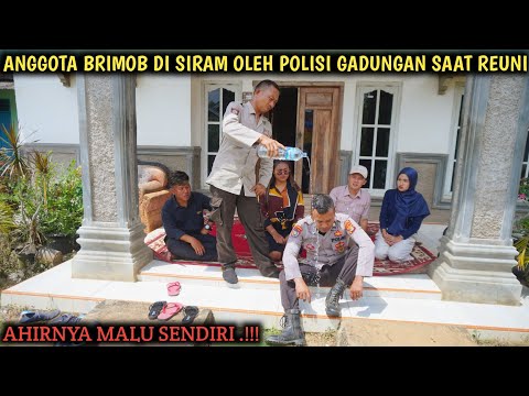 ANGGOTA BRIMOB DISIRAM OLEH POLISI GADUNGAN SAAT REUNI, AKHIRNYA INI YANG TERJADI !!!