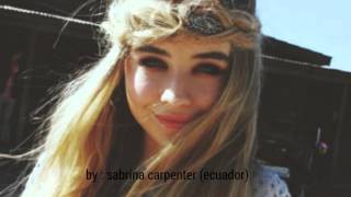 Sabrina carpenter  (es mi momento)