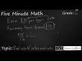 Understanding Rates and Ratios