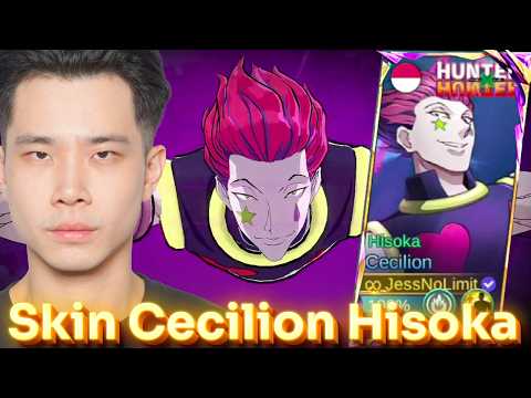 REVIEW SKIN CECILION HISOKA HUNTER x HUNTER (MOBILE LEGENDS)