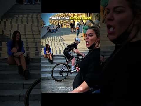 Others Doing Bicycle Tricks vs This Guy! #shorts