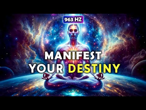 963 Hz MANIFEST Your Destiny | Align with The Universe’s Flow | MANIFESTATION Prayer For Abundance