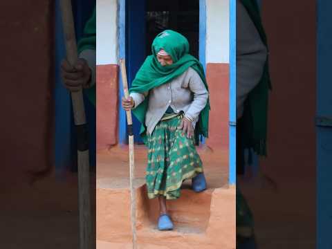 How To Make a Unique design Bamboo Sticks, Help for grandma ❤️ #shorts