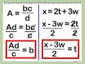 Exploring Literal Equations