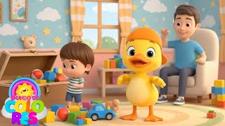 ¡Obedece a tus Papá Patito Juan!🎵 ¡Cuak, Cuak! 🐥| Mundo de Colores🐦🎈🎉
