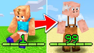 Seu XP = Sua IDADE no Minecraft