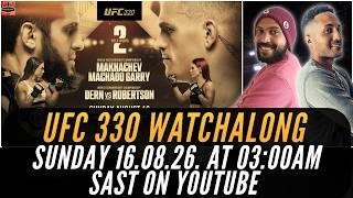 FWF: LIVE UFC 330 Watchalong! Makhachev vs Garry  + Dern vs Robertson! 2 title fights!