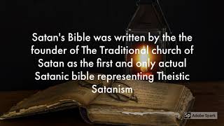Satans bible by reverend Dr Robert Fraize promo video