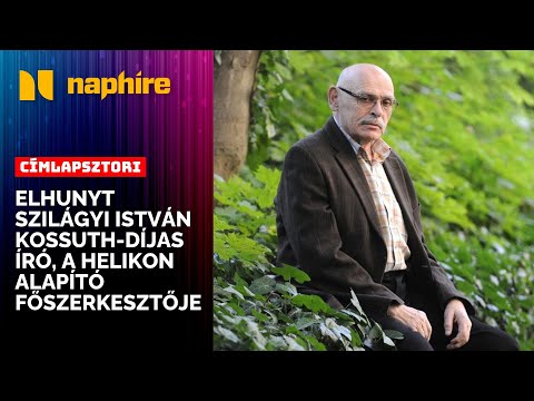 Elhunyt Szilágyi István Kossuth-díjas író, a Helikon alapító főszerkesztője
