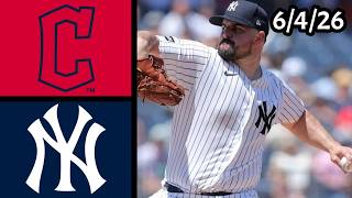 Cleveland Guardians at New York Yankees Game Highlights | (6/4/26)
