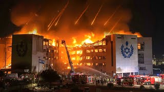 Serangan Gabungan IRAN dan QATAR Hari ini ke ISRAEL – Markas Terbesar IDF Porak-poranda di Ashdod