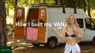 How I built my VAN Alone ... :) pt 6 insulation