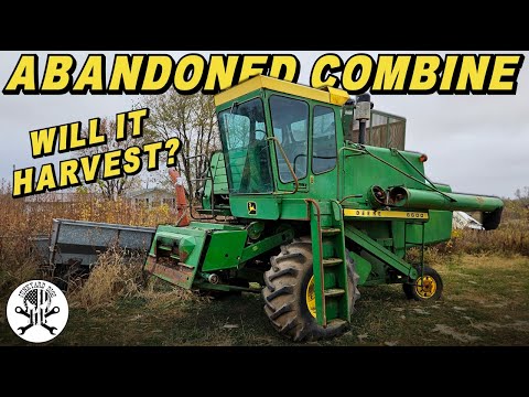 Can we Revive an ABANDONED COMBINE to Harvest a Corn Field??