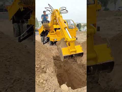 Truck-mounted excavator, excavator, four-wheel drive agricultural vehicle, dump truck, one machi #3