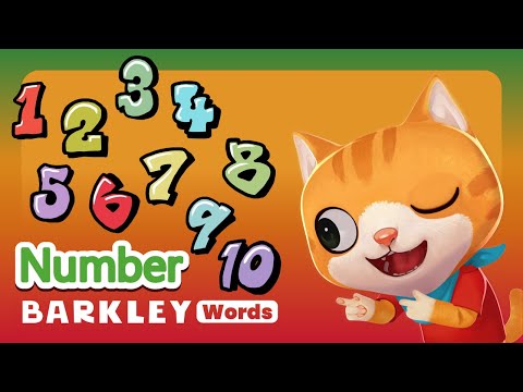 Barkley Words｜Number – Learn English Vocabulary For Kids