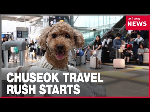 YouTube video thumbnail: Live From Seoul Station: Eve of Chuseok Holiday Travel Season