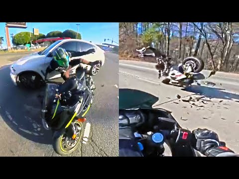 Most Insane Motorcycle Crashes & Unbelievable Motorcycle Moments