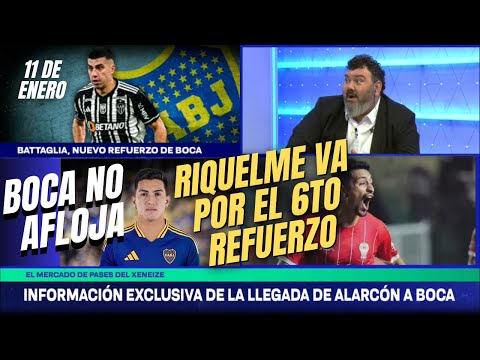 NOTICIAS DE BOCA HOY confirmado a Rodrigo Battaglia como su 5 refuerzo
