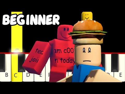 Plead - Roblox Forsaken - Fast and Slow (Easy) Piano Tutorial - Beginner