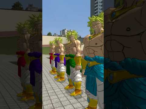 ４人のブロリー (The four Brolys)