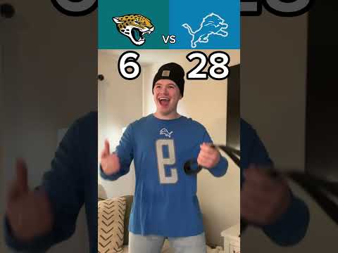 THE BELT IS BACK😱🤣🏈 #nfl #football #lions #jaguars #skit #funny