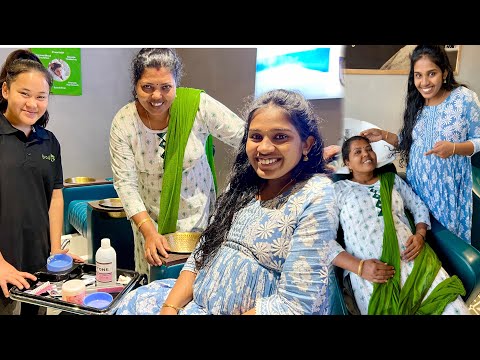 BABY SHOWER ന് ഒരുങ്ങി ചേച്ചിയുടെ കൂടെ😍 MAKEOVER