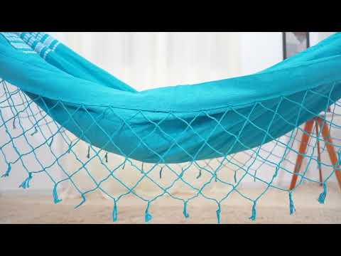 Rede de Dormir Pernambucana Azul Celeste