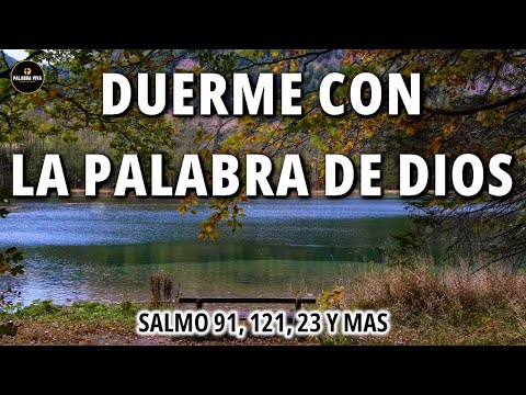 Duerme con la palabra de Dios | versículos Bíblicos para Dormir | Salmo 91, 121, 23 y Mas