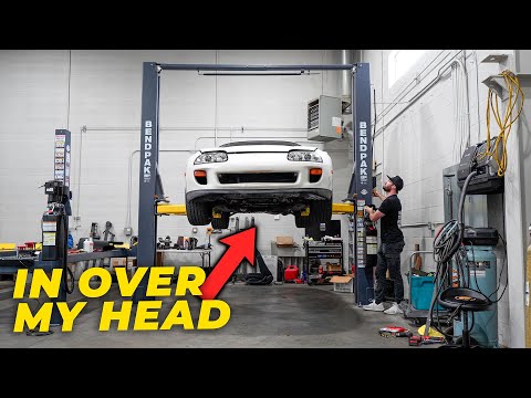 Manual swapping my Mk4 Supra