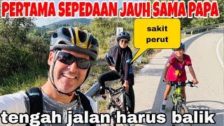 PERTAMA ASTRID NAIK SEPEDA JAUH BERSAMA PAPA SAMA ERIC, DI TENGAH JALAN HARUS PUTER BALIK ‼️