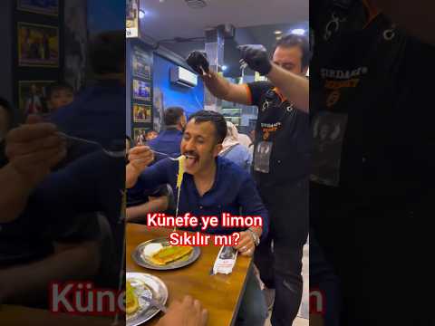 künefe ye limon #mizah #limon #künefe