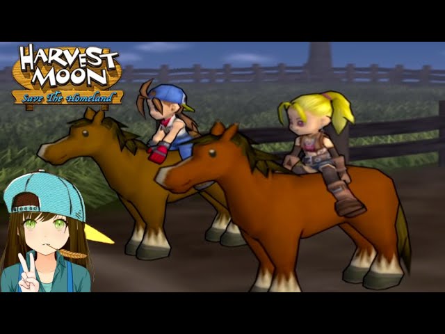 Harvest Moon Save the homeland - Horse Race Episode 17