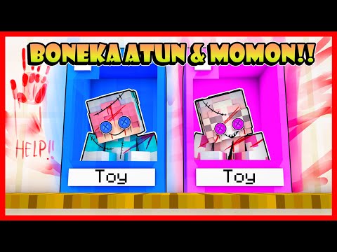 ATUN & MOMON BERUBAH MENJADI BONEKA ?? Feat @sapipurba Minecraft