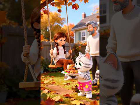 Tommy’s Big Burger Surprise for Mimi! 😱🙀 #cat #catshorts #shortsflim