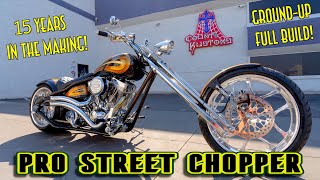 Count’s Kustoms Reveals a New Pro Street Chopper (Full Build!)