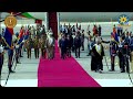 الرئيس عبد الفتاح السيسي يستقبل سلطان عُمان بمطار القاهرة ويتوجها إلى قصر الاتحادية