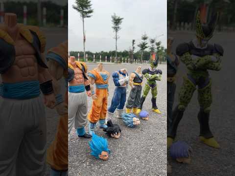 Cell Angry Choose Head Dragon Ball