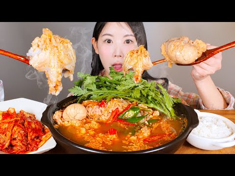 순두부보다 부드러운 생선🐟 해장에 최고라는 곰치국 (물곰탕) 먹방 moray soup [eating show] mukbang korean food