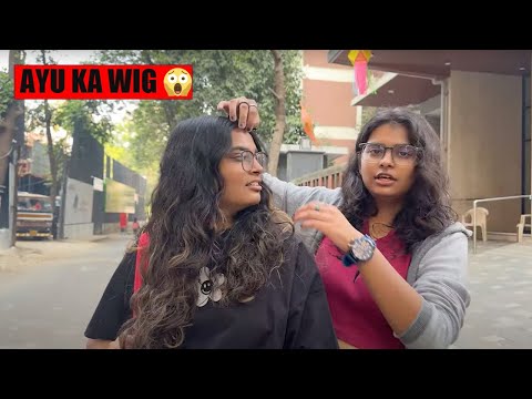 AAYU KI WIG 😱| Ayu and Anu Twin Sisters