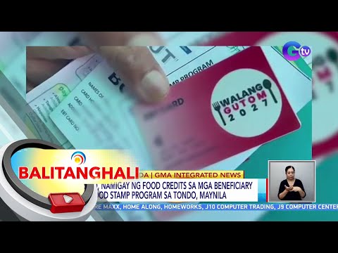 DSWD, Namigay Ng Food Credits Sa Mga Beneficiary Ng Food Stamp Program ...