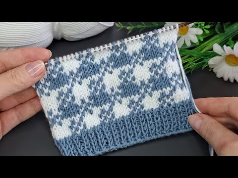 Kolay iki şiş örgü yelek model anlatımı 🧶Eays crochet knitting patterns