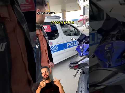O Policial viu? 😂