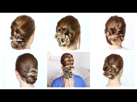 The perfect updos for Christmas 🎄 😍 ❤️ #hairstyles