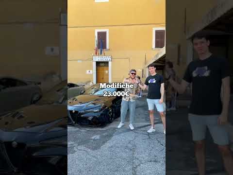 Quanto costa la tua auto? |Giulia GTAM Da Paura!! #shorts #giuliagta